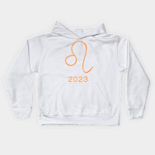 leo 2023 Kids Hoodie